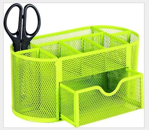 Organizzatore della scrivania verde
